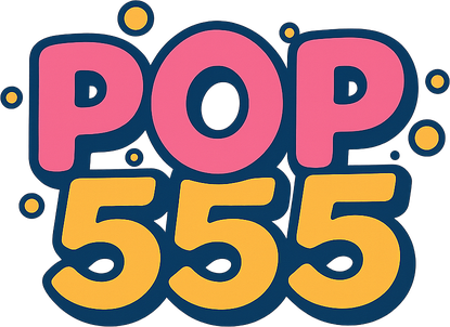 Pop555 Logo